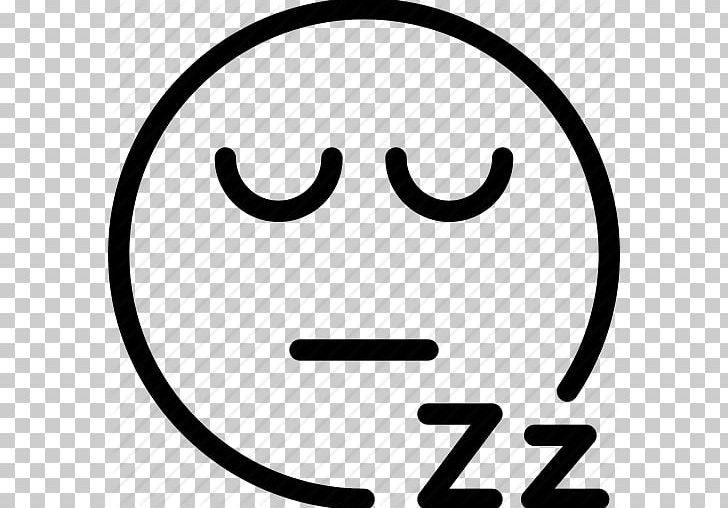 Computer Icons Sleep Emoticon Smiley PNG, Clipart, Area, Avatar, Black, Black And White, Brand Free PNG Download