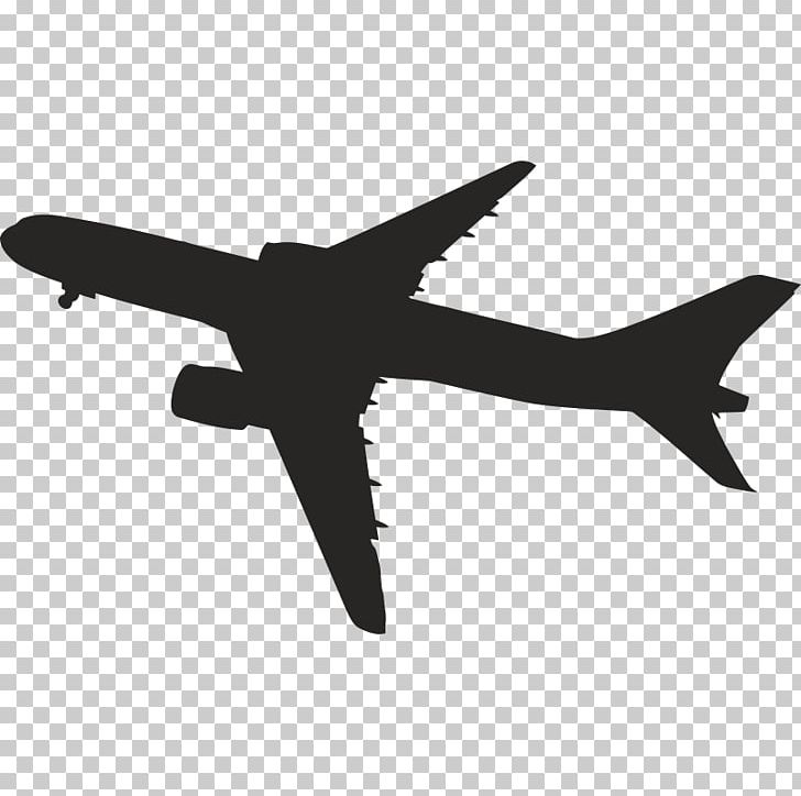Airplane Silhouette Illustration Aviation PNG, Clipart, Aircraft, Airliner, Airplane, Air Travel, Aviation Free PNG Download