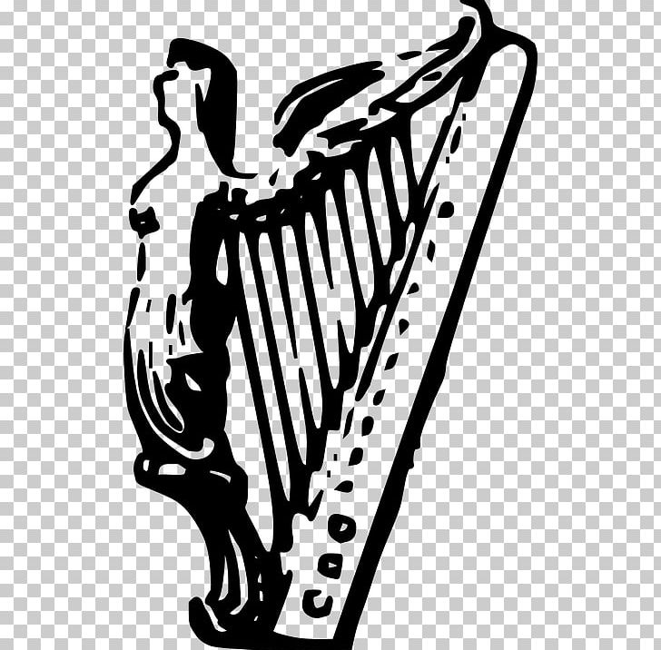 Harp Line Art Drawing PNG, Clipart, Angel, Artwork, Black And White, Clip Art, Download Free PNG Download