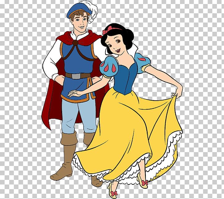 Snow White Prince Charming Png Clipart Artwork Cartoon Clothing Costume Disney Princess Free Png Download