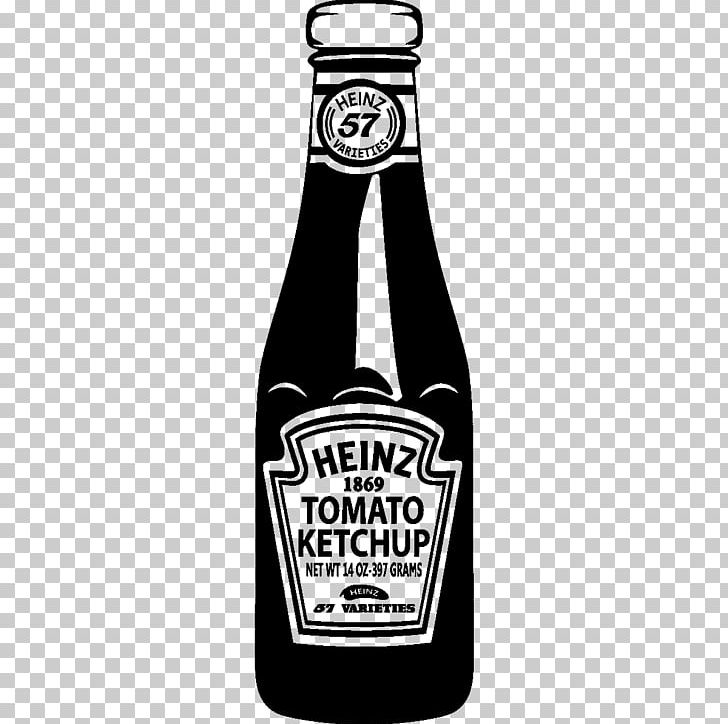 Beer Bottle Drawing Ketchup PNG, Clipart, Art, Beer, Beer Bottle, Black, Black And White Free PNG Download