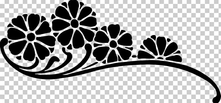 Flower Black And White Abstract Png Clipart Abstract