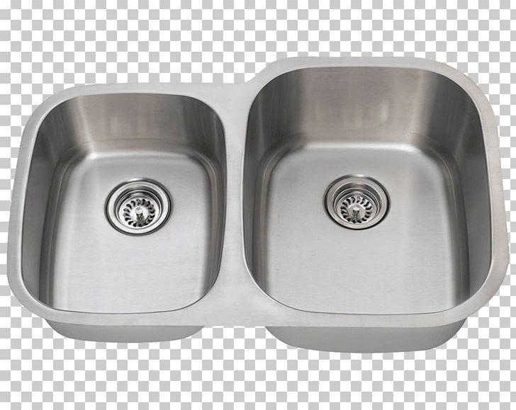 Kitchen Sink Stainless Steel Bowl PNG, Clipart, Angle, Bathroom Sink, Bowl, Brushed Metal, Cabinetry Free PNG Download