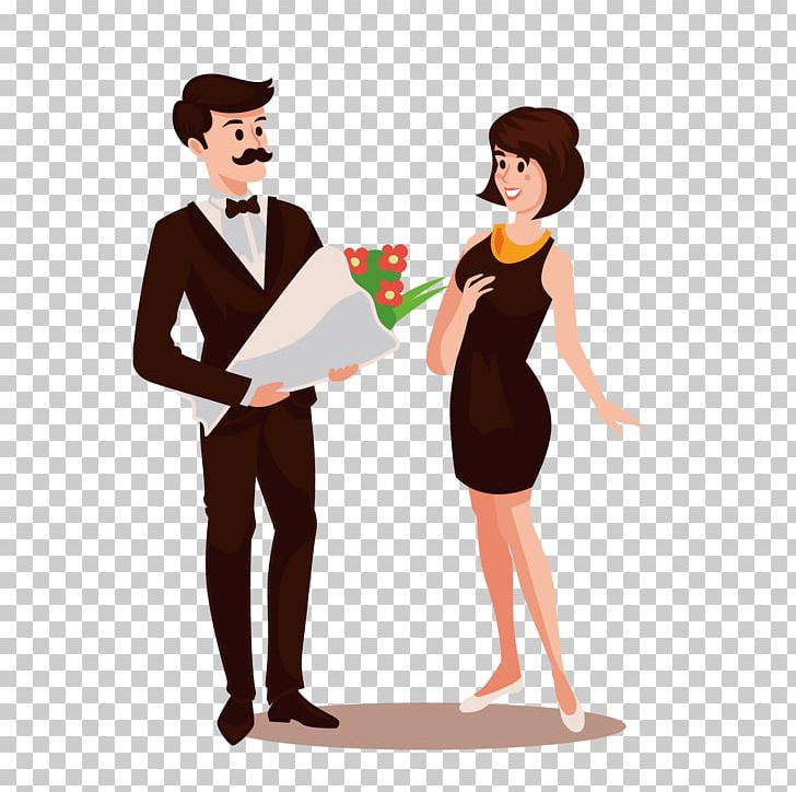 Couple Love Illustration PNG, Clipart, Business, Cartoon, Conversation, Couple, Dating Free PNG Download