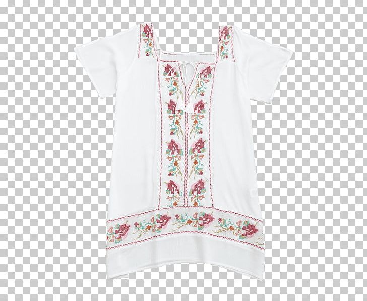 Blouse White T-shirt Dress Tunic PNG, Clipart, Beach, Blouse, Clothing, Dress, Embroidery Free PNG Download