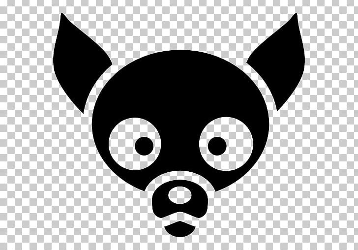 Chihuahua Computer Icons Face PNG, Clipart, Black, Black And White, Carnivoran, Cat, Cat Like Mammal Free PNG Download