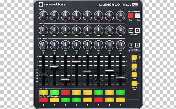 Novation Launch Control XL MIDI Controllers Ableton Live Novation Launchkey Mini MKII PNG, Clipart, Ableton, Ableton, Audio Equipment, Control, Controller Free PNG Download
