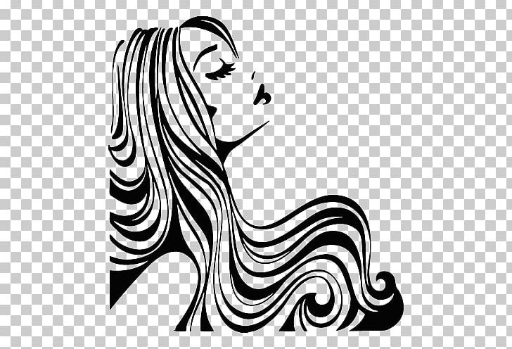 Beauty Parlour Long Hair Hairstyle Woman PNG, Clipart, Art, Artwork, Beauty, Beauty Parlour, Black Free PNG Download
