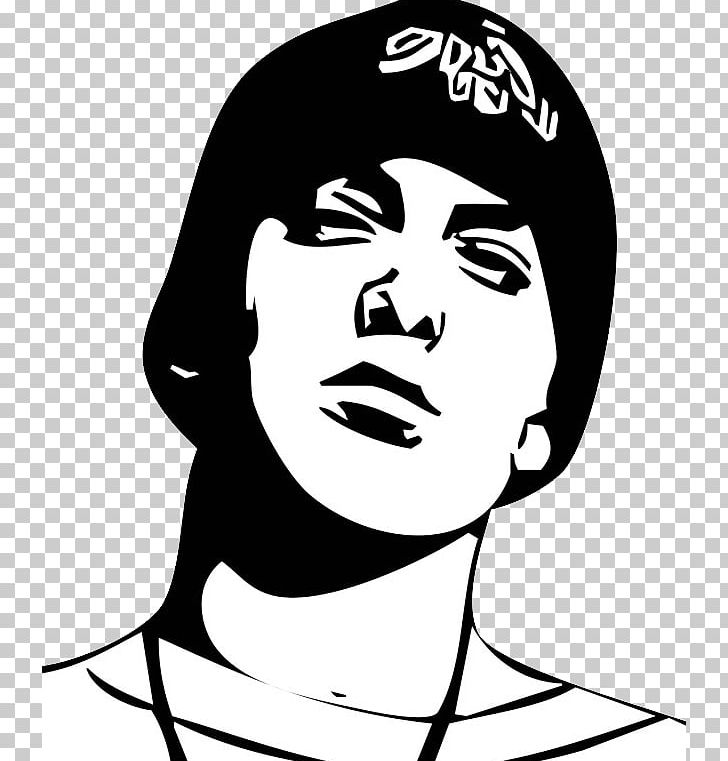 Eminem Drawing Free Stencil PNG, Clipart, Artwork, Black, Black And White, Cheek, Communication Free PNG Download