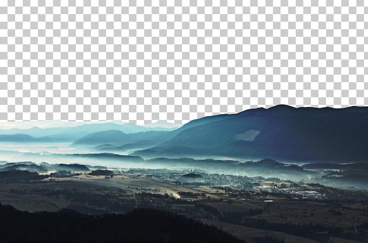 Cloud Landscape Haze Mist Sunset PNG, Clipart, Atmosphere, Computer Wallpaper, Dawn, Drink, Hill Free PNG Download