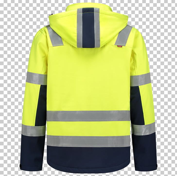 Softshell Jacket Hoodie Polyester ISO 20471 PNG, Clipart, Blouson, Bluza, Clothing, Flame Retardant, Highvisibility Clothing Free PNG Download