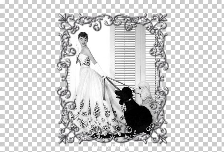 Black Givenchy Dress Of Audrey Hepburn Actor Black And White PNG, Clipart,  Free PNG Download