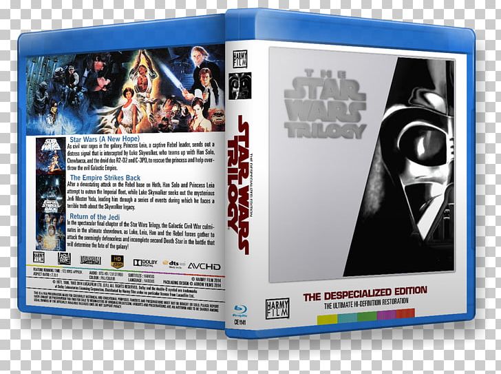 Blu-ray Disc Harmy's Despecialized Edition Product Bukalapak Star Wars PNG, Clipart,  Free PNG Download