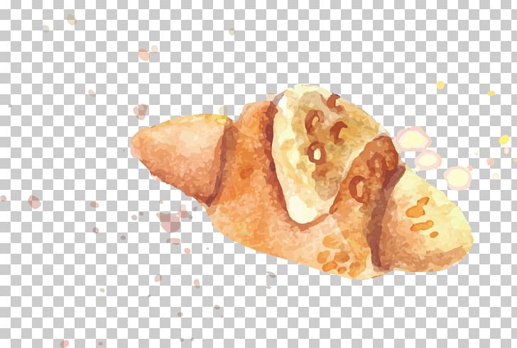 U5e78u798fBreakfast Croissant Bacon Watercolor Painting PNG, Clipart, American Food, Baked Goods, Bread, Bread Basket, Bread Cartoon Free PNG Download