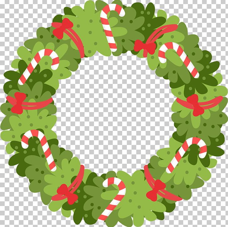 Wreath Christmas Illustration PNG, Clipart, Bow, Bow Tie, Bow Vector, Candies, Candy Cane Free PNG Download