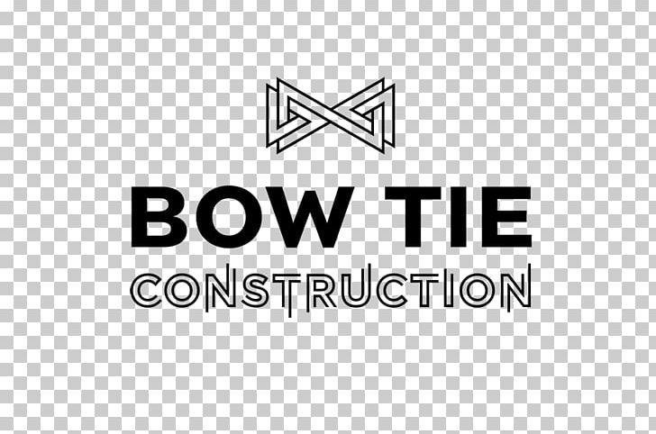 Architectural Engineering Construction Management Superintendent Bow Tie Construction Ltd Logo PNG, Clipart, Angle, Architectural Engineering, Area, Black, Black And White Free PNG Download
