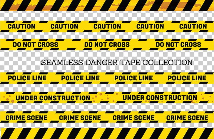 Adhesive Tape Yellow Barricade Tape PNG, Clipart, Abstract Lines, Angle, Black, Border, Border Frame Free PNG Download