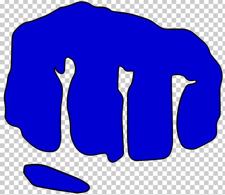 Blue Social Media Fist PNG, Clipart, Area, Blue, Electric Blue, Elephant, Fist Free PNG Download