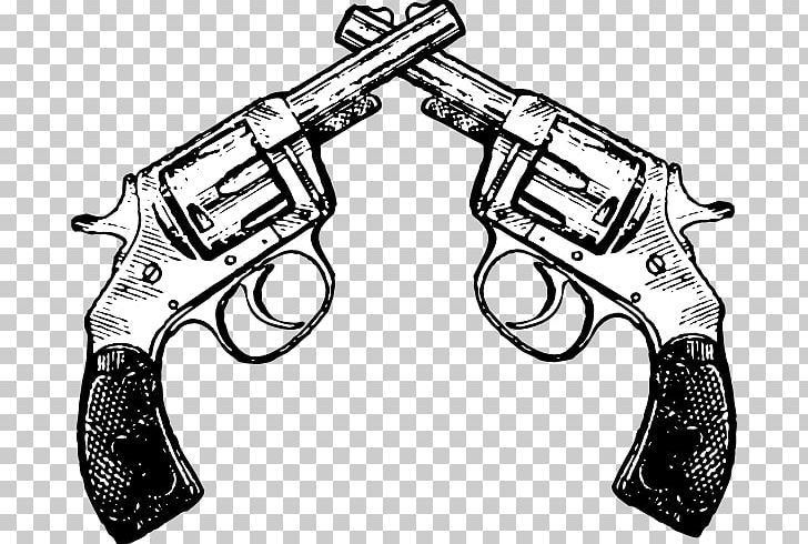 Revolver Pistol Handgun Firearm PNG, Clipart, Auto Part, Black And White, Cartoon Revolver Cliparts, Clip, Clip Art Free PNG Download