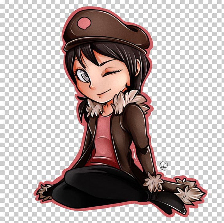 Black Hair Cartoon Illustration Figurine Brown Hair PNG, Clipart,  Free PNG Download