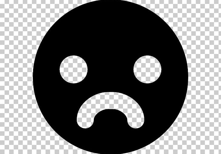 Emoticon Computer Icons Emotion Sadness PNG, Clipart, Black, Black And White, Circle, Computer, Computer Icons Free PNG Download