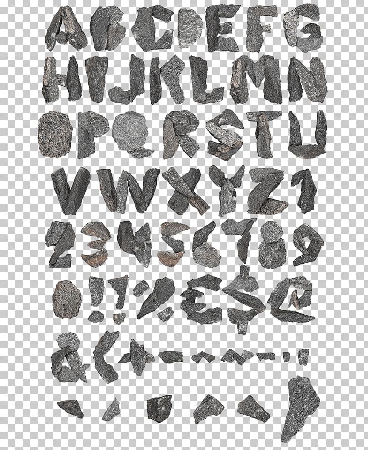 Granite Rock Letter Font PNG, Clipart, Alpha Compositing, Black And White, Computer Icons, Granite, Handwriting Free PNG Download
