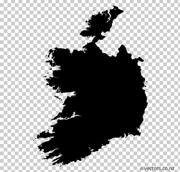 Republic Of Ireland Irish Civil War Map PNG, Clipart, Black, Black And White, Blank Map, Computer Wallpaper, Flag Of Ireland Free PNG Download