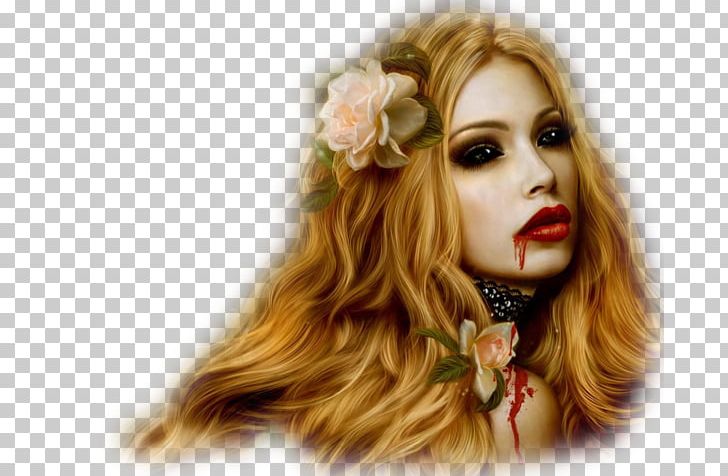 Vampire Werewolf Desktop Female Blond PNG, Clipart, Art, Beauty, Blond, Brown Hair, Darren Shan Free PNG Download