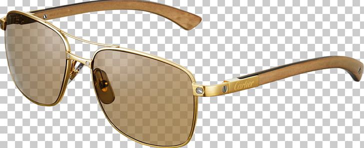 Goggles Cartier Sunglasses Gafas & Gafas De Sol PNG, Clipart, Beige, Brand, Brown, Cartier, Cartier Santos Free PNG Download