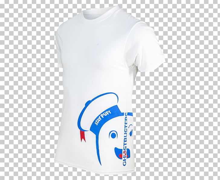 T-shirt Stay Puft Marshmallow Man Slimer Gozer PNG, Clipart, Active Shirt, Blue, Brand, Clothing, Cycling Jersey Free PNG Download