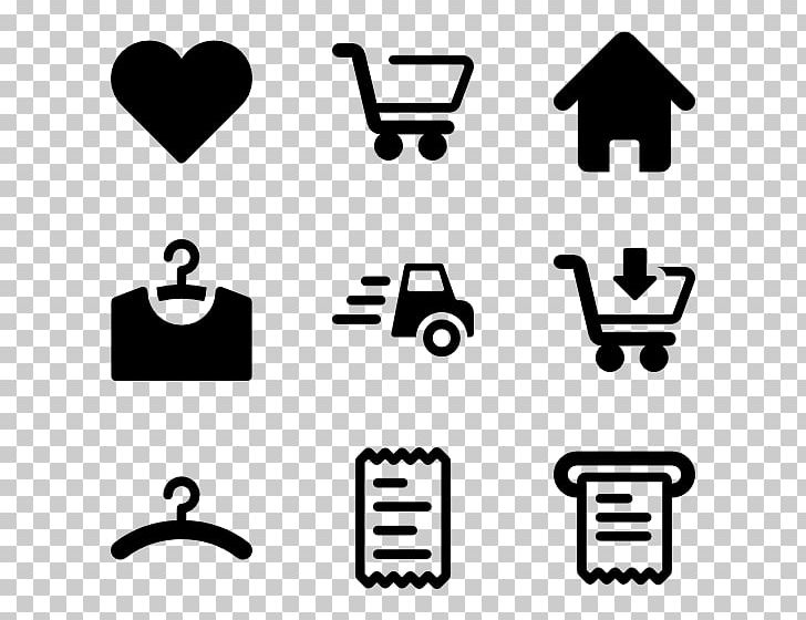Computer Icons Shopping PNG, Clipart, Angle, Area, Black, Black And White, Brand Free PNG Download