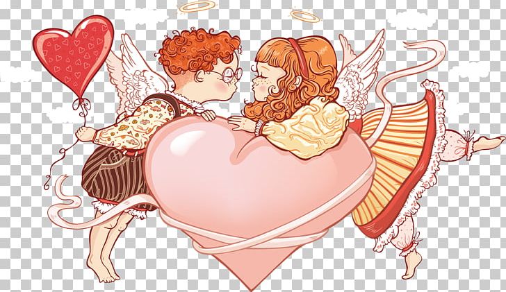 Drawing PNG, Clipart, Angel, Anime, Art, Cartoon, Couple Free PNG Download