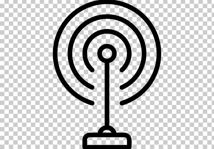 Aerials Computer Icons Wireless Radio PNG, Clipart, Aerials, Area, Black And White, Broadcasting, Cable Television Free PNG Download
