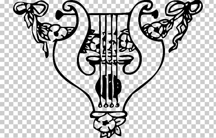 Lyre Harp Musical Instruments PNG, Clipart, Art, Artwork, Black And White, Download, Drawing Free PNG Download