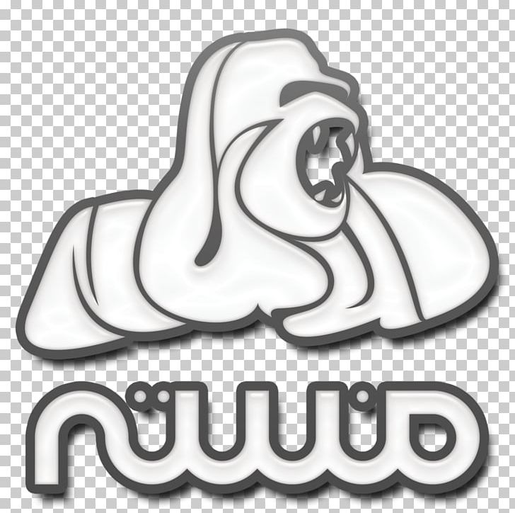 Nuwud Multimedia Gorilla Photography PNG, Clipart, Animal, Black And White, Brand, California, Fictional Character Free PNG Download