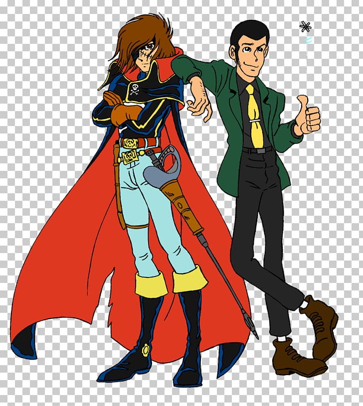 Phantom F. Harlock II Daisuke Jigen Space Pirate Captain Harlock Lupin III Character PNG, Clipart, Art, Case Closed, Character, Costume, Crossover Free PNG Download