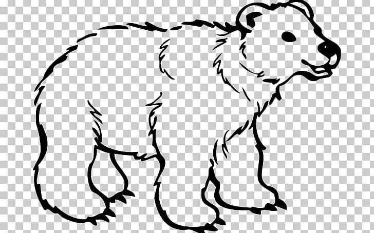 Polar Bear American Black Bear Drawing PNG, Clipart, Animal Figure, Big Cats, Black, Carnivoran, Cartoon Free PNG Download
