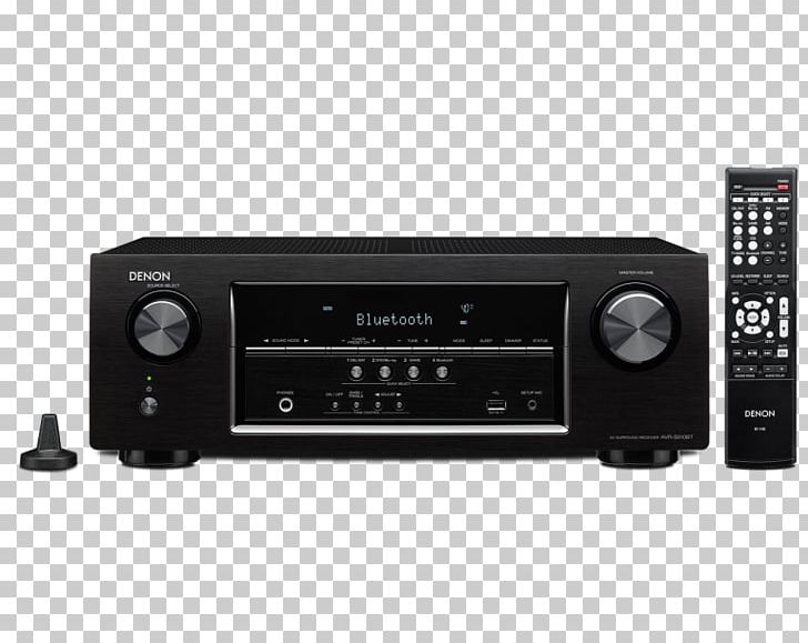 AV Receiver Denon AVR-S510BT 4K Resolution Audio PNG, Clipart, 4k Resolution, 51 Surround Sound, Audio Equipment, Electronic Device, Electronics Free PNG Download