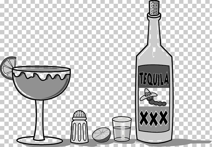 Liqueur Tequila Sunrise Distilled Beverage PNG, Clipart, Agave Azul, Barware, Black And White, Blue Curacao, Bottle Free PNG Download