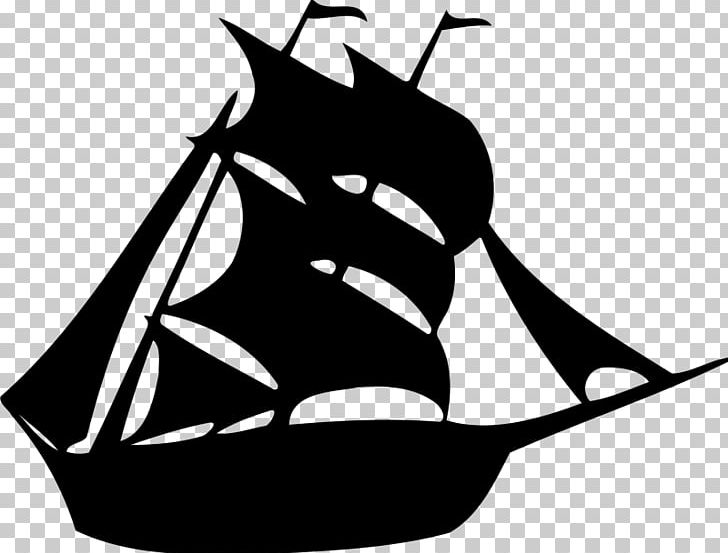Sailboat Ship PNG, Clipart, Artwork, Black, Black And White, Boat, Caravel Free PNG Download