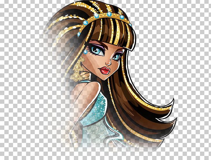 Monster High Cleo De Nile Doll PNG, Clipart, Art, Bratz, Brown Hair, Cg Artwork, Cleo De Nile Free PNG Download