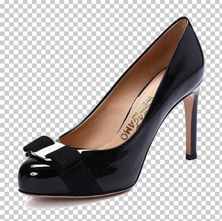 Shoe Salvatore Ferragamo S.p.A. High-heeled Footwear PNG, Clipart, Baby Shoes, Basic Pump, Black, Brown, Buckle Free PNG Download