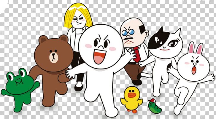 Line Friends Character Sticker PNG, Clipart, Art, Carnivoran, Cartoon, Cat Like Mammal, Character Free PNG Download