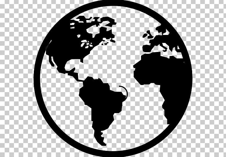 Globe World Earth Computer Icons PNG, Clipart, Black And White, Circle, Computer Icons, Download, Earth Free PNG Download