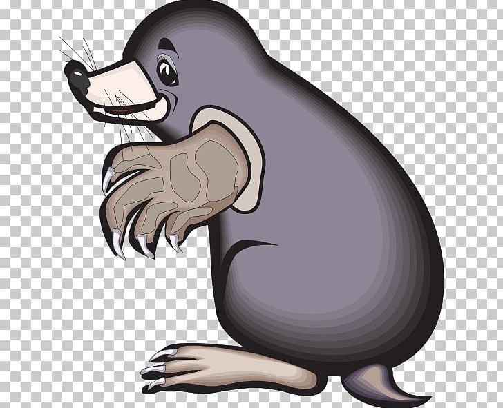 Mole Cartoon PNG, Clipart, Beak, Bear, Beaver, Bird, Blog Free PNG Download