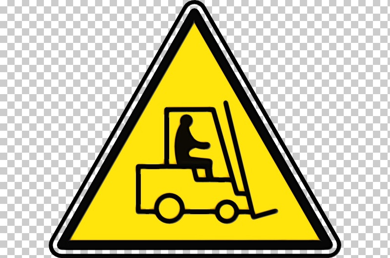 Warning Sign PNG, Clipart, Cargo, Forklift, Hazard Symbol, Heavy Equipment, Industry Free PNG Download