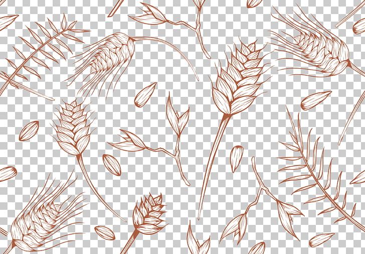 Grasses Line Art Sketch PNG, Clipart, Background Vector, Beautiful Vector, Black, Botany, Branch Free PNG Download