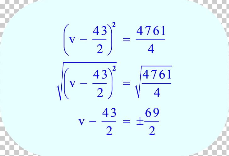 Number Quadratic Equation Quadratic Function Square Root PNG, Clipart, Algebra, Angle, Area, Blue, Brand Free PNG Download