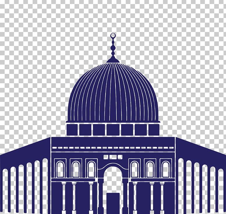 Dome Of The Rock State Of Palestine Drawing Illustration PNG, Clipart, Building, City Silhouette, Encapsulated Postscript, Landmark, Man Silhouette Free PNG Download