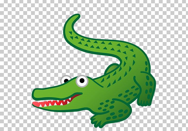 Alligator American Crocodile Emoji Computer Icons PNG, Clipart, Alligator, Alligators, American Crocodile, Amphibian, Android 8 Free PNG Download